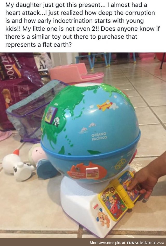 Meanwhile, in a Flat Earther Facebook group