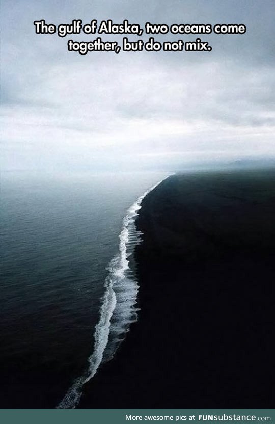 When two oceans come together
