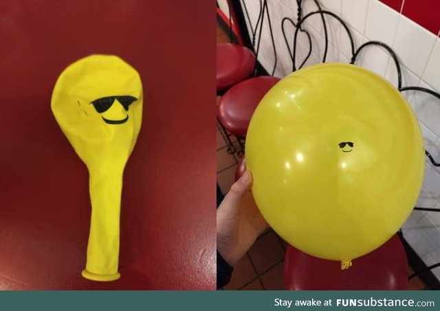 This cool guy balloon