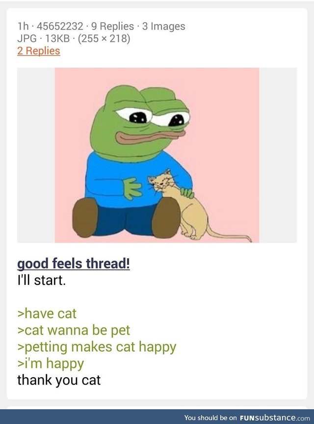 Anon is wholesome