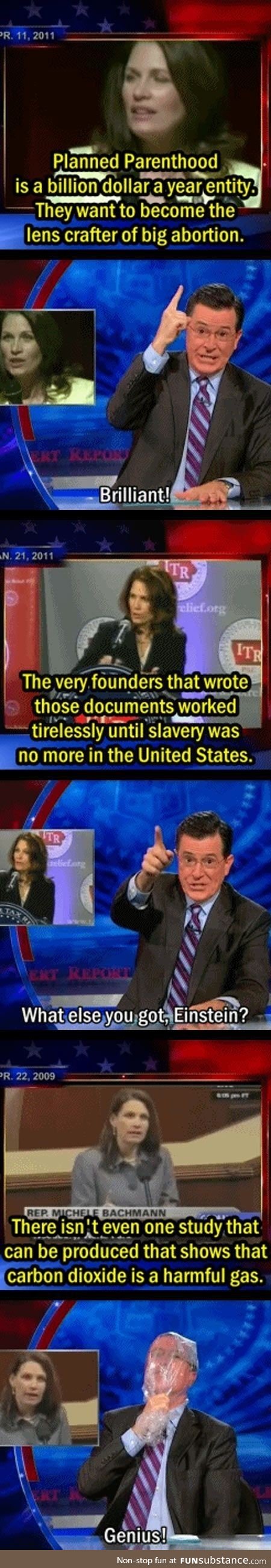 I miss the Colbert Report