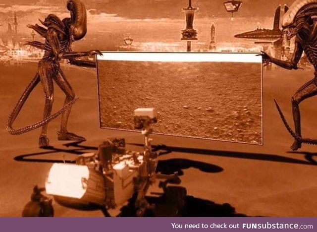 Meanwhile, in Mars