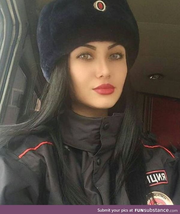Russian military woman