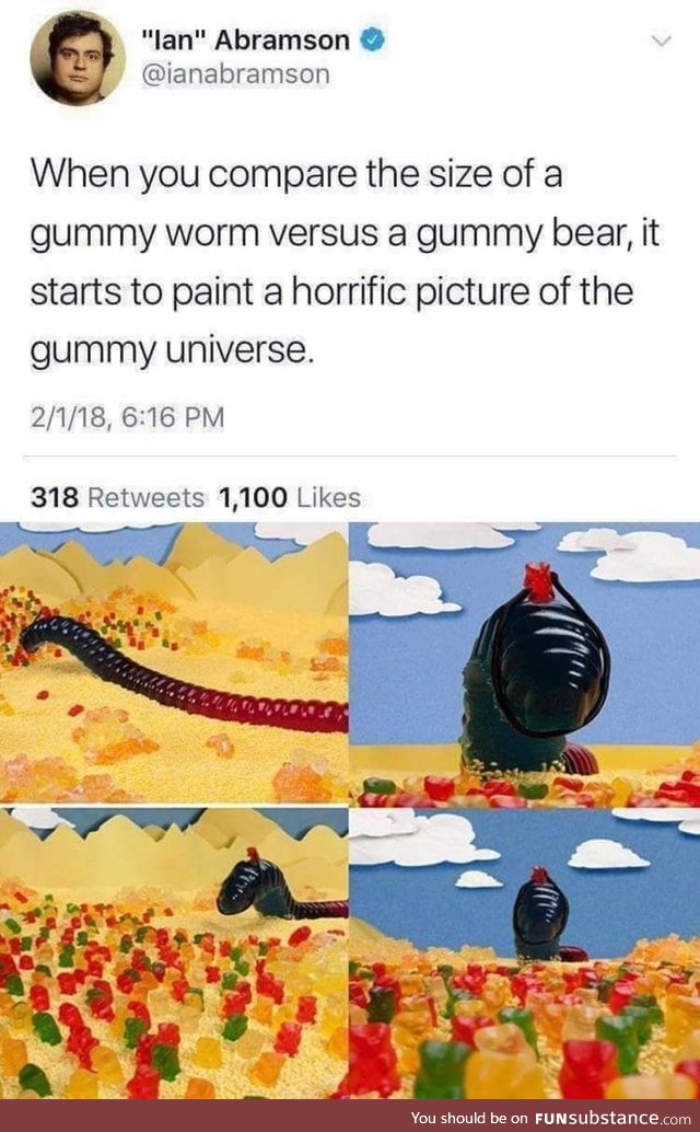 The gummy must flow