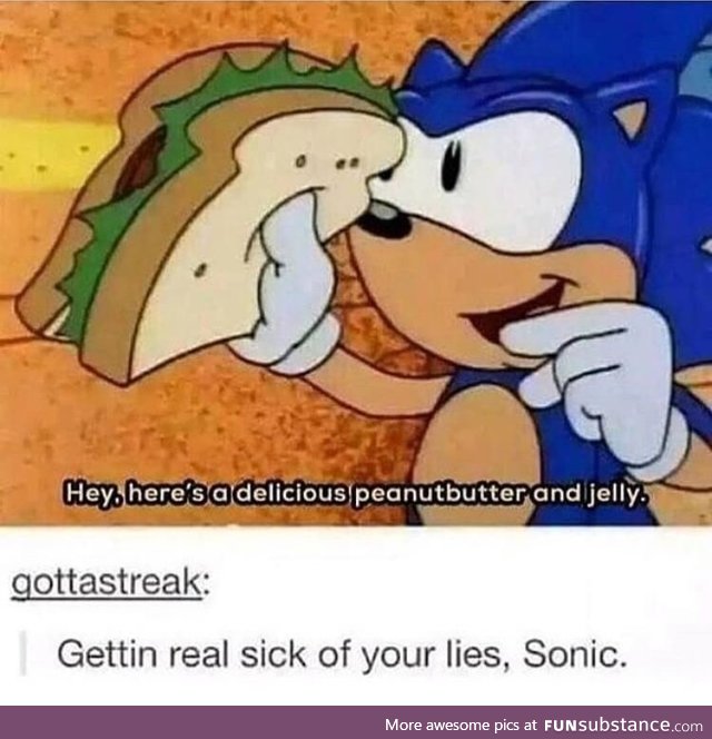 Sonic is retarded