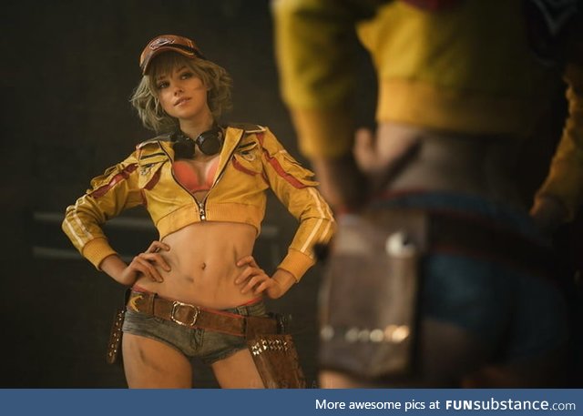 Cindy Aurum cosplay from Final Fantasy XV