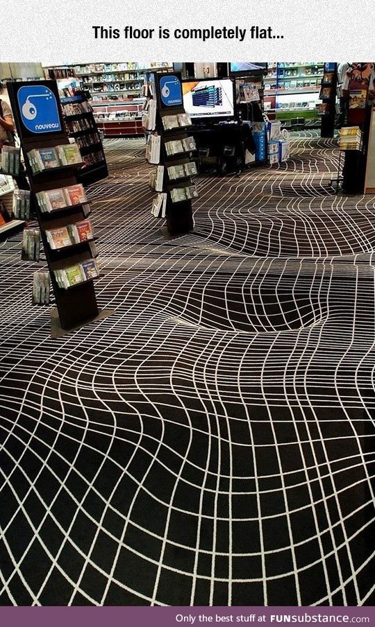 A very psychedelic rug