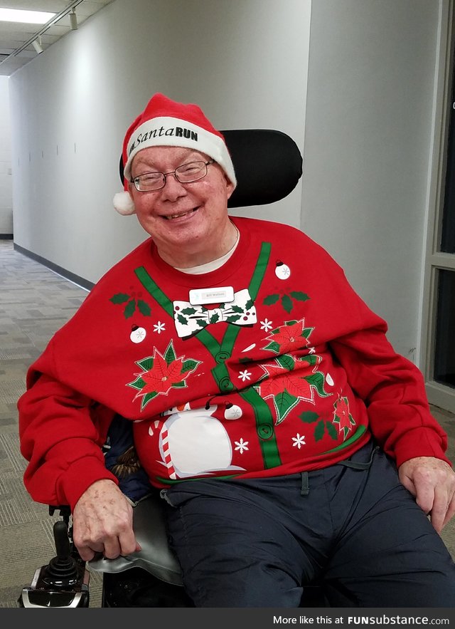 Merry Christmas from Bill the YMCA Greeter!