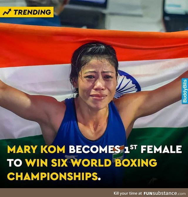 Congratulations MC Mary Kom.The professional of India