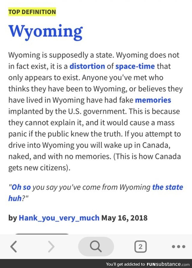 Wyoming Eh? (or: How Canada gets new Citizens)