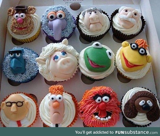 Muppet cupcakes win