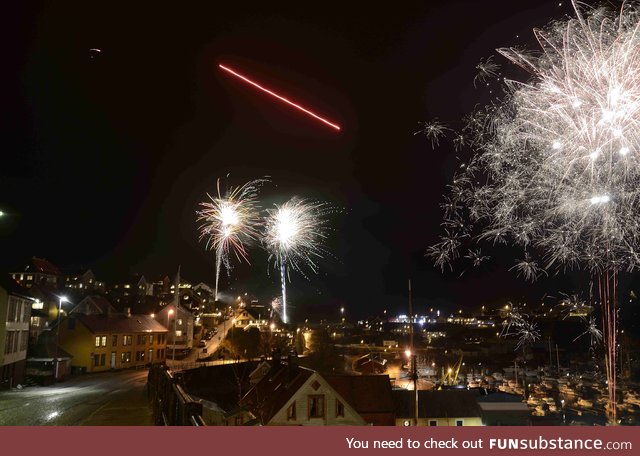 Happy new year from Norway
