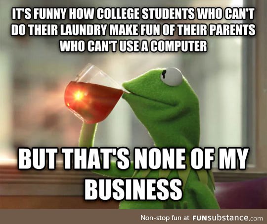 College students hypocrisy
