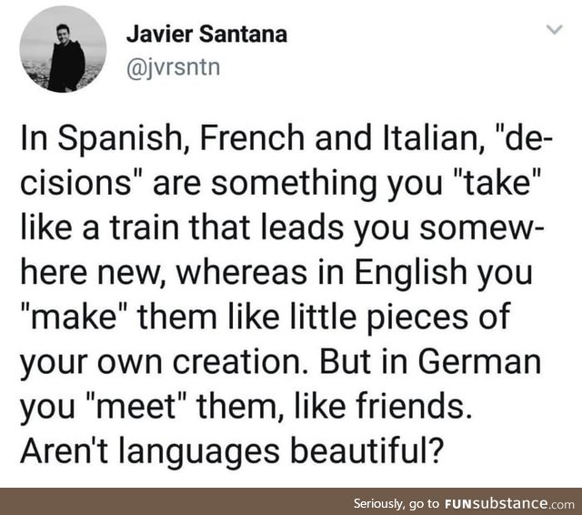 Languages are beautiful