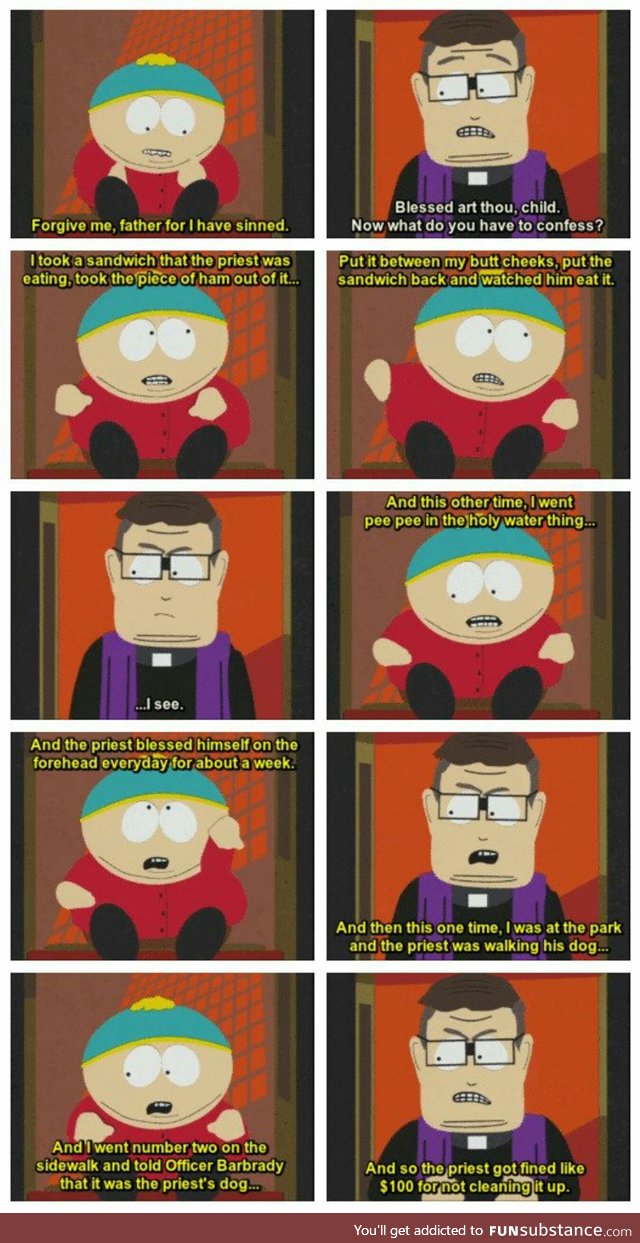 Cartman's confessions