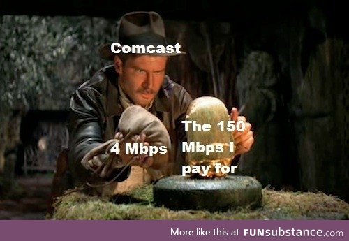 Comcast can eat ****