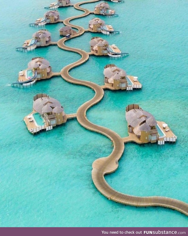 Hotel apartments in Maldives !