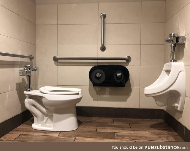 This bathroom is making me want to try unrealistic challenges