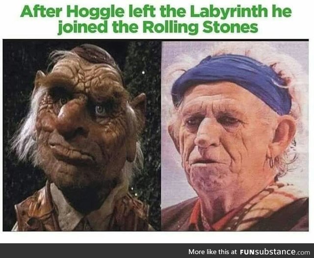 Hoggle aged so gracefully