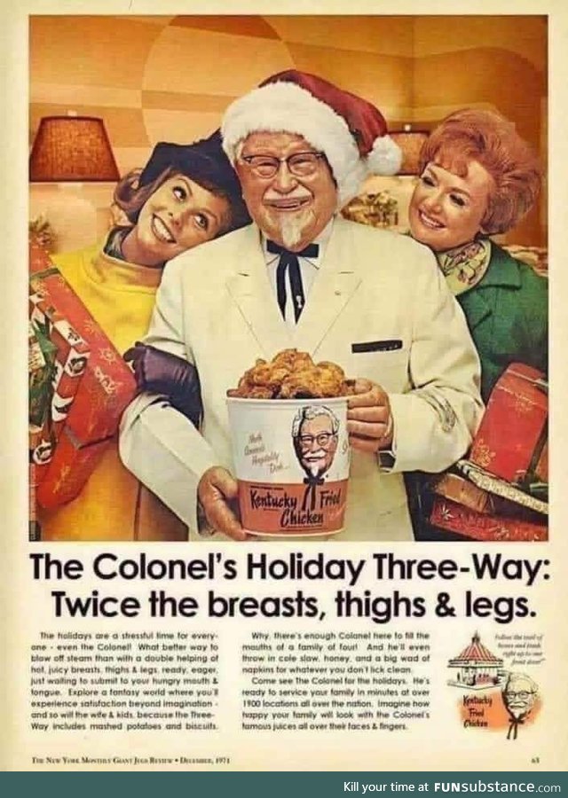KFC was pretty lit back in the day