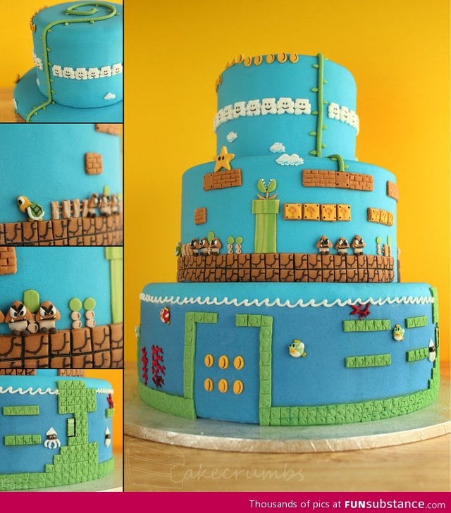 Awesome Mario Cake