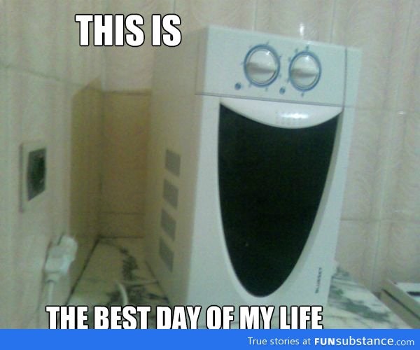 Very happy washing machine