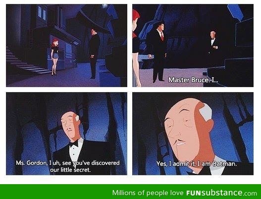 Alfred really does not get the recognition he deserves