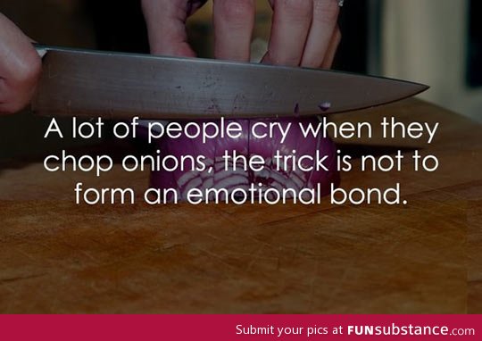The issue with people and onions