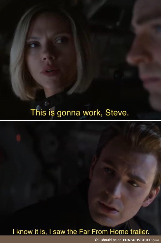 Steve is now reassured