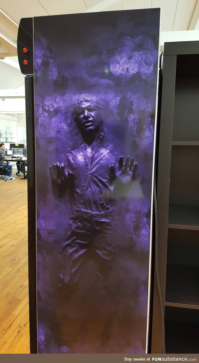 I was asked to make the print for our new fridge