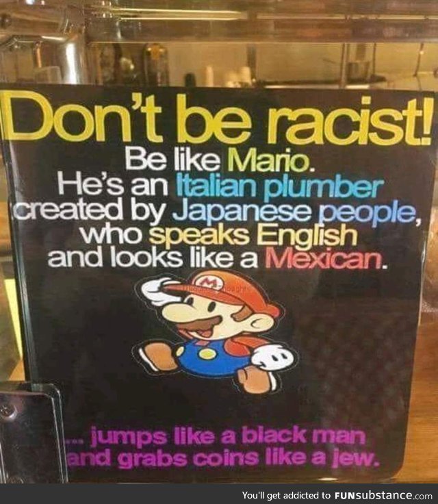 Dont be racist