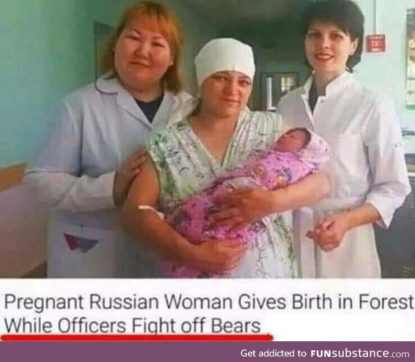 Strong ruski woman