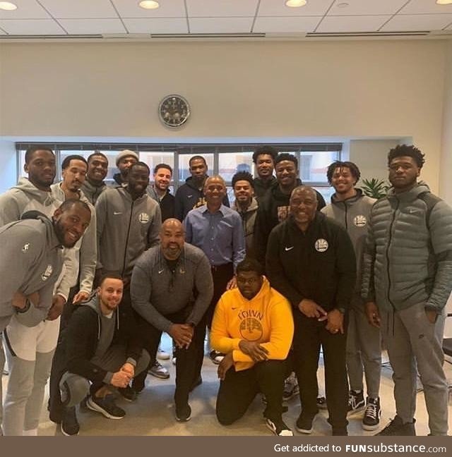 Golden State Warriors skipped their White House trip and hung out in DC with Obama instead