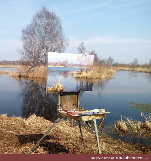 Lake lenevskoe, dmitrovskij district