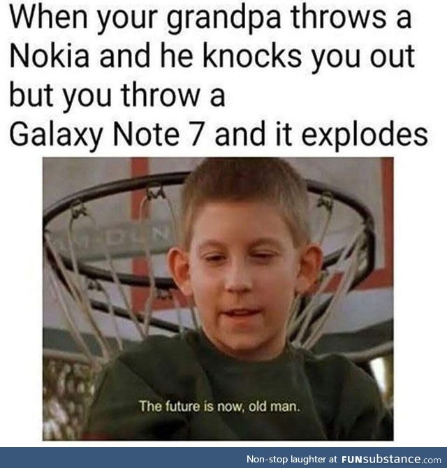 I remember when Galaxy Note 7s would explode in pockets