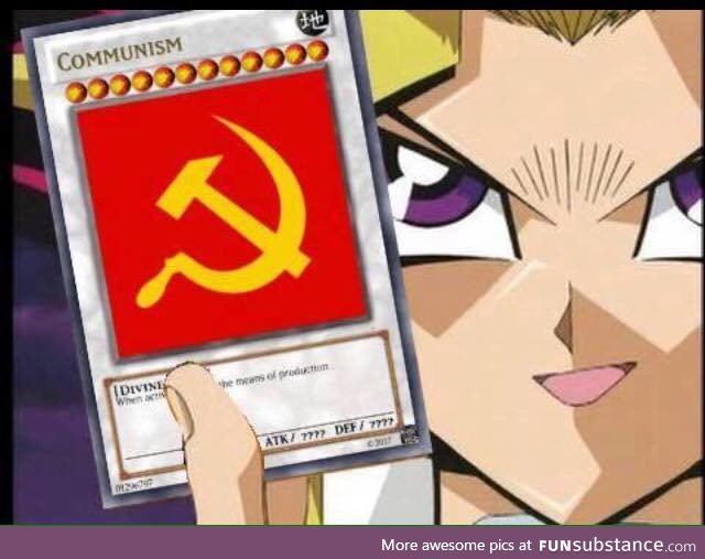 Player uses communism... It's super effective (in theory)!