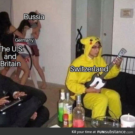 Switzerland in WW2 (circa 1942)