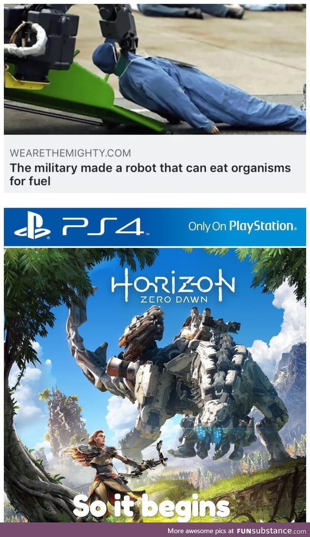 Horizon zero dawn is real