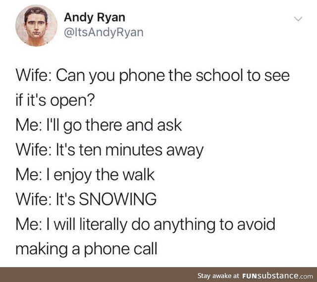 Phone anxiety