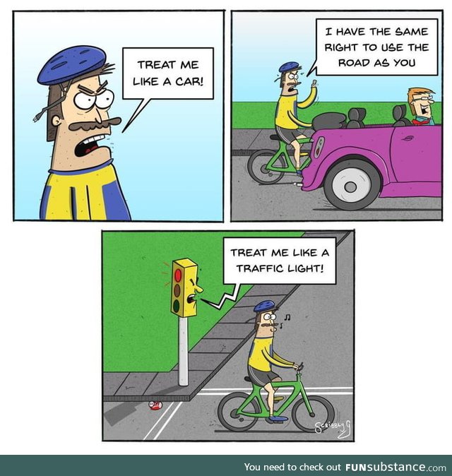 Dang cyclists