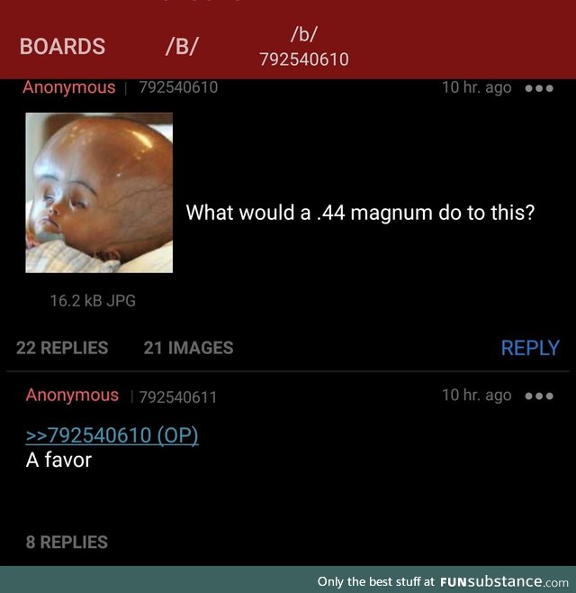 /B/ Does a think
