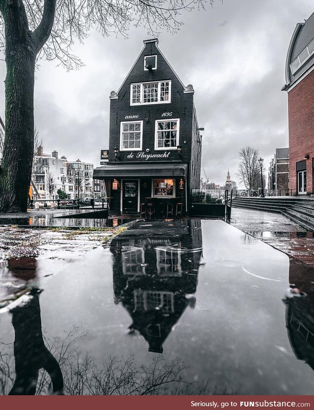 When it rains in Amsterdam