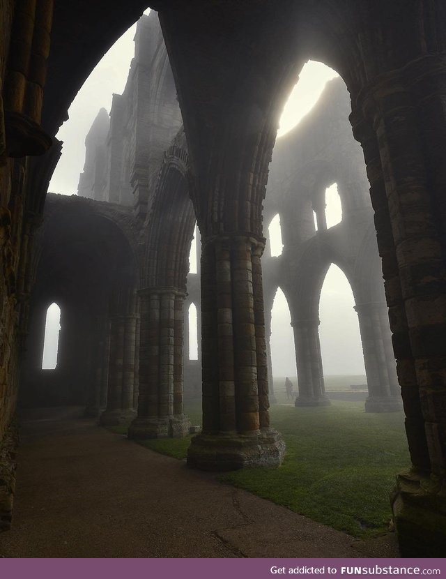 Whitby abbey ruins