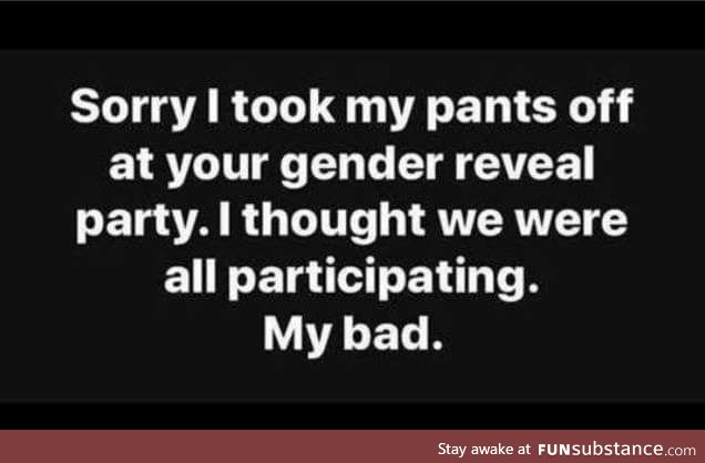 Pants party