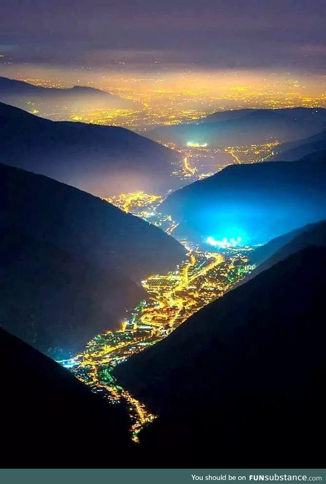 Valley of the Lights, Italy 