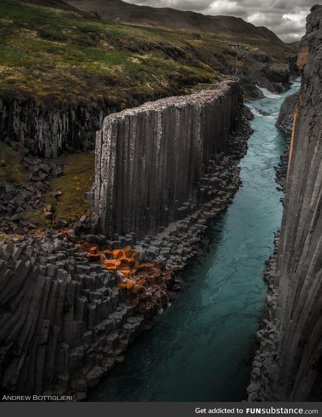 Hidden beauty in Iceland. The photographer, Andy Bottiglieri, spent days searching for it