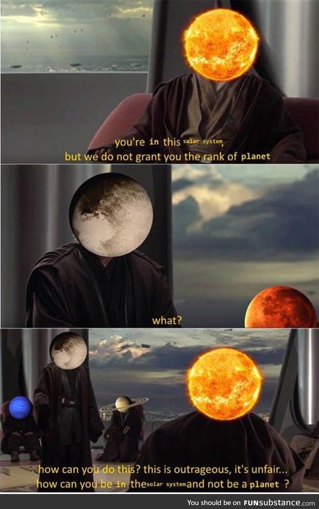 Poor pluto