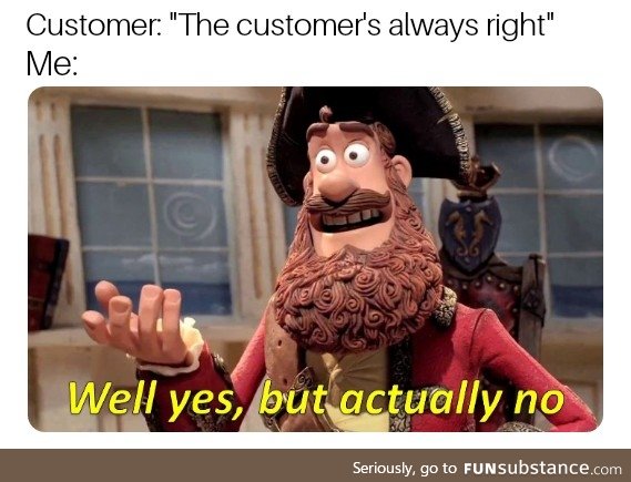 Retail meme