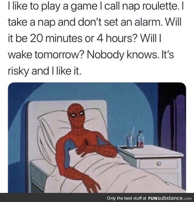 Napping is a game