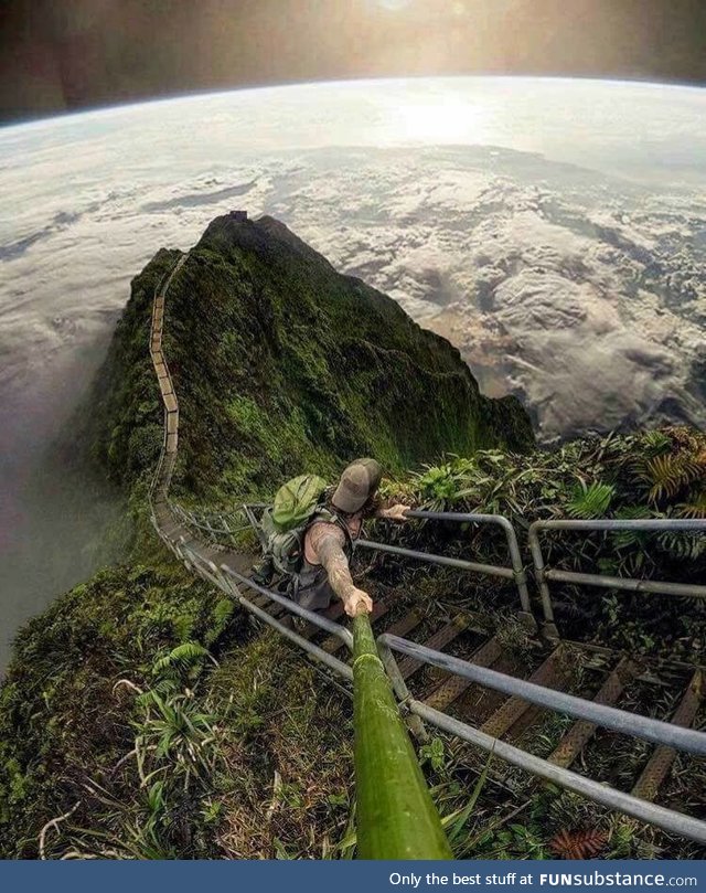 The 'stairway to heaven', hawaii